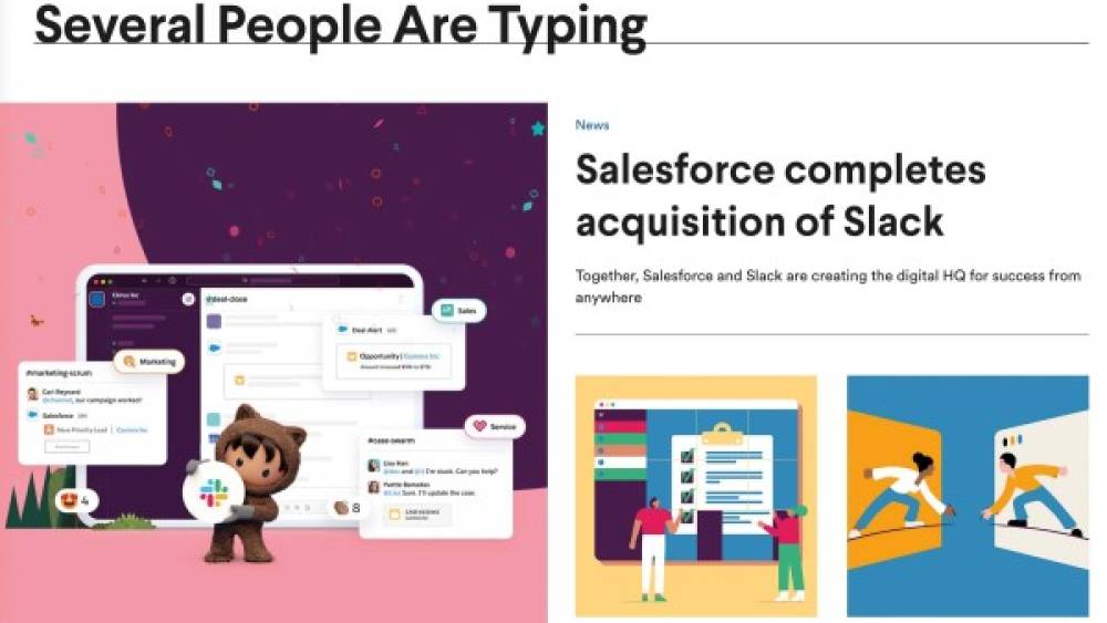 Salesforce s’offre Slack