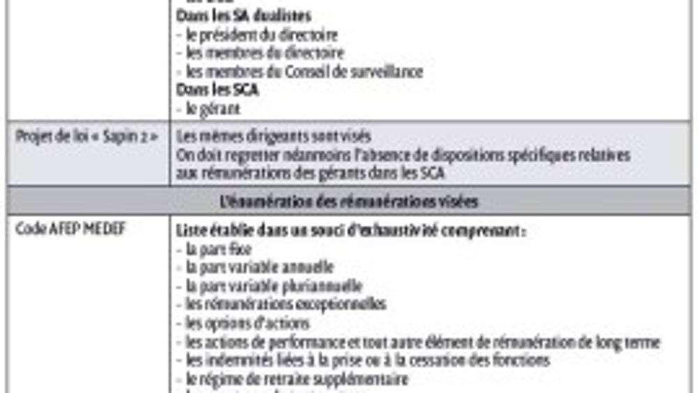 Ce que change le projet de loi « Sapin 2 » en matière de Say on Pay